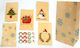 Paper Pack Χάρτινη Χριστουγεννιάτικη Τσάντα για Δώρο 13x8x24εκ. 12τμχ (Διάφορα Σχέδια)
