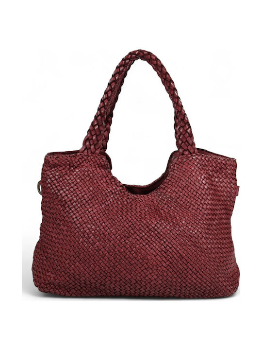 Passaggio Leather Geantă Dama Shopper Din Piele...