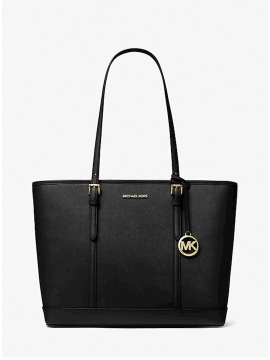 Jet Set Travel Set Leather Women's Bag Shoulder Black