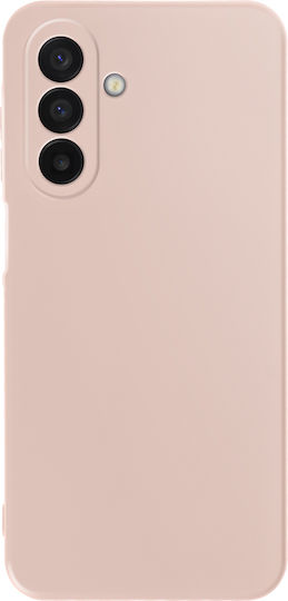 Avizar Galaxy A17 Case In Soft Silicone Camera Block Reinforcement Pink