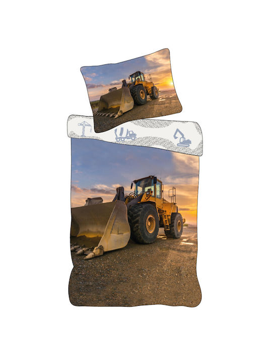 Σετ Παιδική Παπλωματοθήκη Μονή Sunset Loader