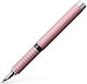 Faber-Castell Fountain Pen Medium Pink Aluminum with White Ink