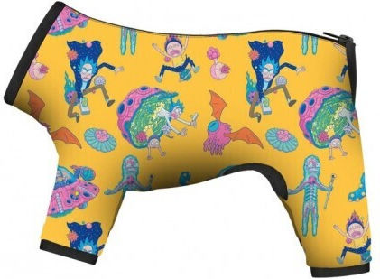 Wau Dog Яке Водоустойчиво Rick Morty 3 56-59см X 37-40см S40