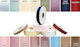 Paper Pack Satin,σατεν Band Monochrom mit Breite 6mm