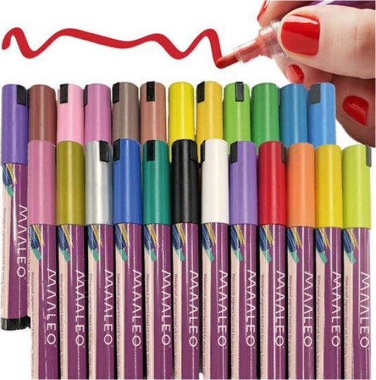 Maaleo Acrylmarker 4mm 24Stück