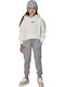 Kids Sweatpants Set Stone Grey