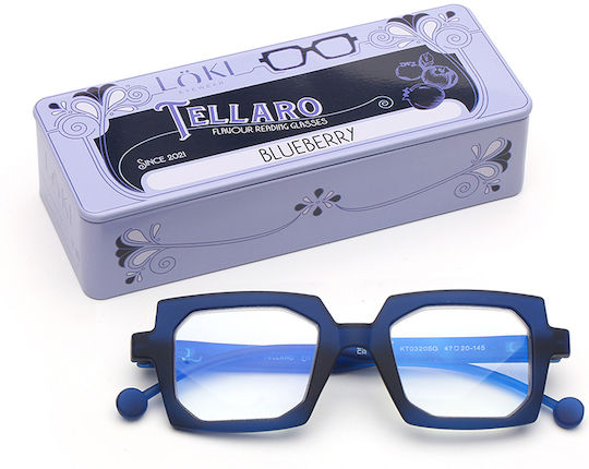 Loki Reading Glasses +2.50 in Blue color 67985