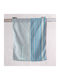 Rythmos Acan Towel from 100% Cotton in Blue Color 50x70cm