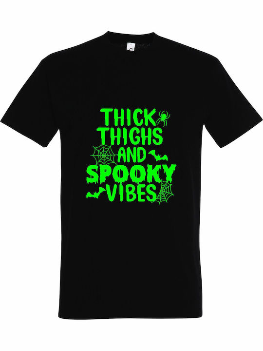 Unisex T-Shirt "Dicke Oberschenkel Spukige Vibe...