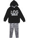 Kids' Set with Leggings Winter 2pcs Black