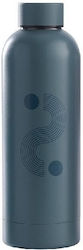DAY Θερμός 500ml Γκρι Μπλε