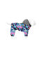 WauDog Purple Waterproof Dog Coat with Hood with 43cm Back Length