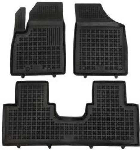 Rubber Car Mats Rezaw Plast Donfeng Forthing T5 Evo 2023-2025 Raised Sides Type Set 3 Pieces 205601