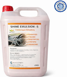 Eurochem Shine Emulsion -S Γαλάκτωμα Καθαρισμού για Ταμπλό Αυτοκινήτου με Άρωμα Βανίλια 4kg Eurochem Shine Emulsion -S Γαλάκτωμα Καθαρισμού για Ταμπλό Αυτοκινήτου με Άρωμα Βανίλια 4kg