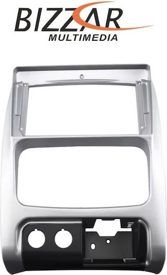 Bizzar DIN Fascia Panels 2 Din Compatible with Screen 9" for Jeep Cherokee 2002-2007