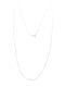 PS Silver Silver Chain Neck Thin Thickness 1.8mm and Length 55cm