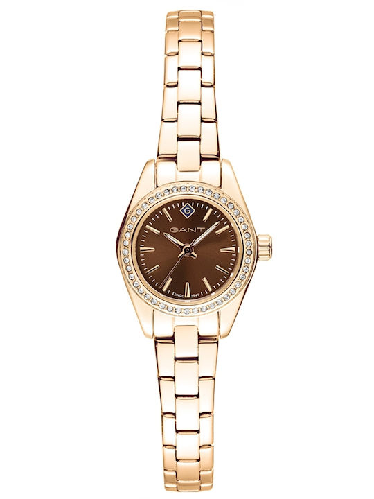 Gant Fairhaven Women's Watch with Pink Gold Met...