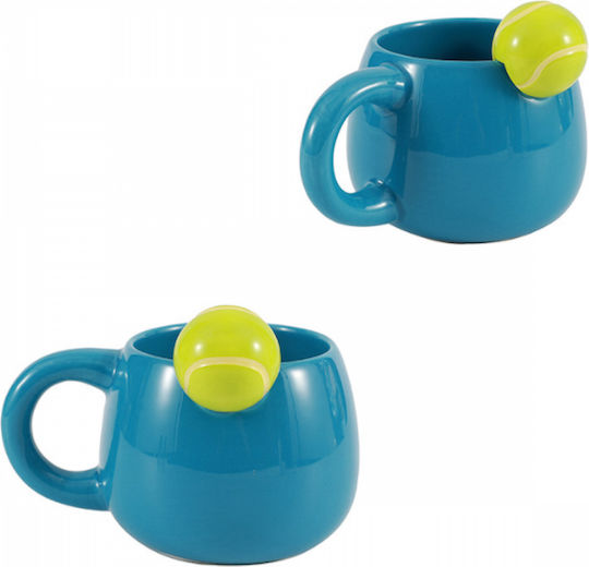 I-Total Mug Ceramic Blue 450ml