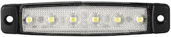 Φανός Όγκου 6 Led Λευκός 560-0.07 12v Dasteri