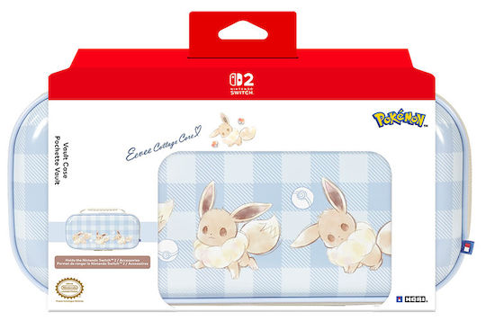 Hori Switch 2/switch Custodia Vault Case Eevee Cottage Core