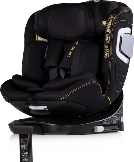 Chipolino Clima Air Детско Столче за Кола i-Размер с Isofix blackberry