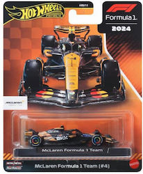 Hot Wheels Premium Количка Formula 1 F1 2025 Отборът на Макларън (#4) Hot Wheels Premium Количка Formula 1 F1 2025 Отборът на Макларън (#4)