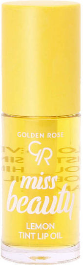 Golden Rose Miss Beauty Lip Oil Lemon 6ml