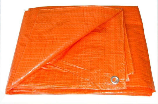 Rings Waterproof Tarpaulin 120gr/m² 5x3m. Light Type Orange