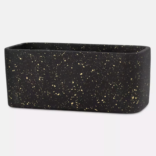 Diosera Blumentopf Schwarz