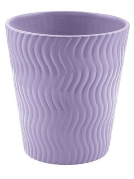 Fankon Flowers Planter Ceramic Purple 13x14cm.