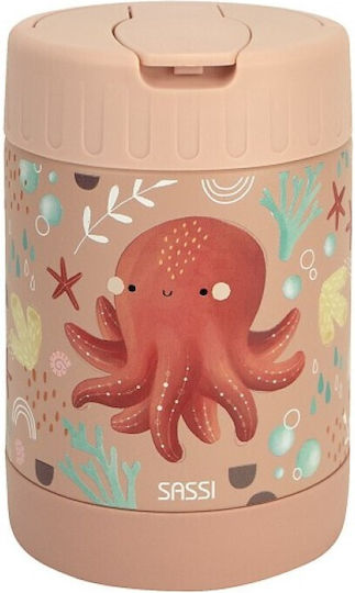 Sassi Junior Baby Thermoskanne für Speisen Edelstahl 350ml