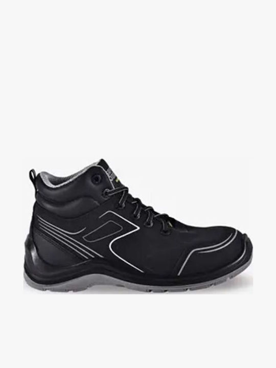 Safety Jogger Safety Boots Black S3S with CI, ESD, Slip Resistance
