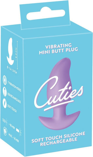 You2Toys Mini Butt Anal Plug with Vibration Small Purple