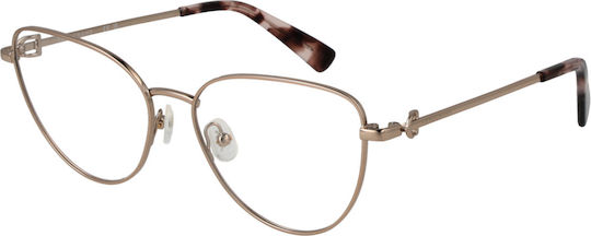 Ramă Ochelari Longchamp Ochi de Pisică Metalic Ramă 25005072