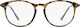 Nordic Vision Damen Lesebrille +2.00 in Transparent Farbe