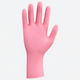 Nitrile Examination Gloves Powder Free Pink 100pcs