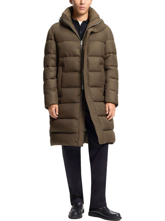 Boss Μπουφάν Puffer Χακί