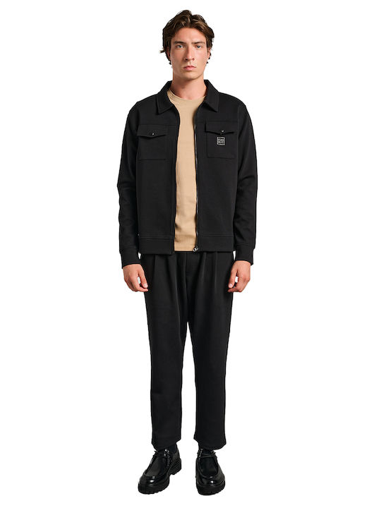 Μακρυμάνικo Overshirt Μαυρο