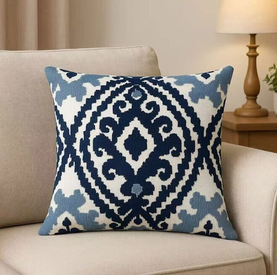 ForHome Decorative Pillow Case Blue 45x45cm