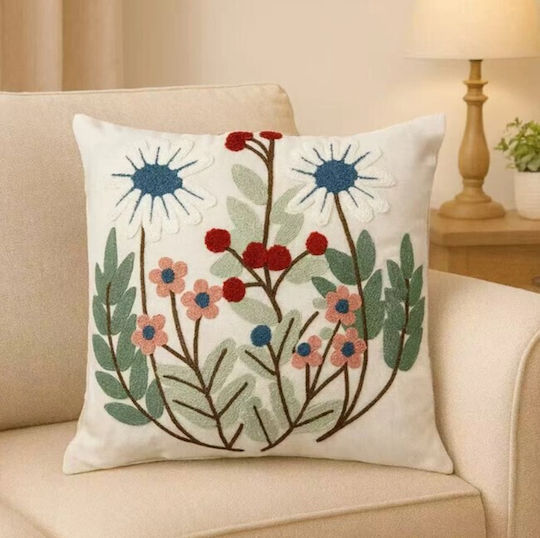 ForHome Multicolour Decorative Pillow Case 45x45cm