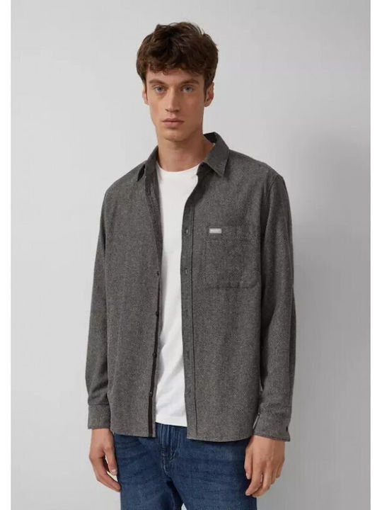 Langärmlig Hemd Gray