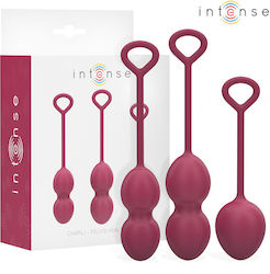 Intense Charli Kegel Ball Kit Burgundy