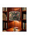 Oxygen Dear Fox Glass Table Lamp for E27 Socket with Green Shade and Base