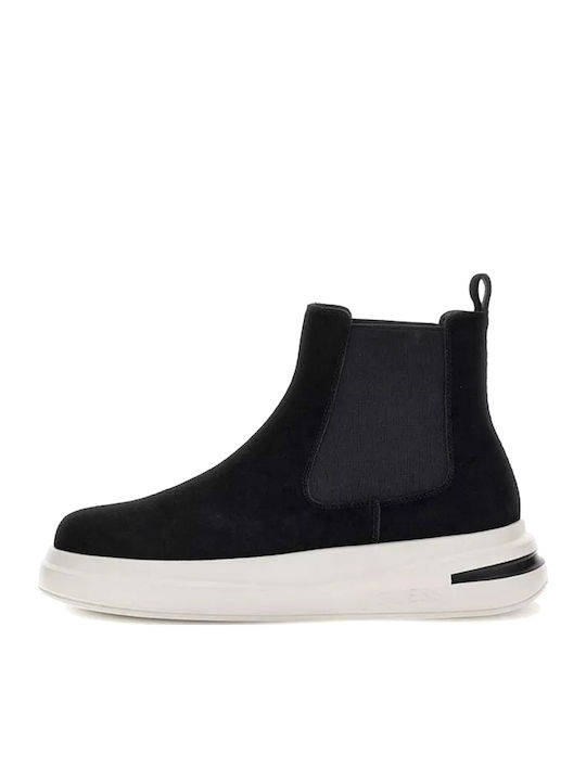 Guess Ботуши Черен FMFELKSUE10-black