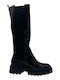 Medium Heel Women's Boots Black