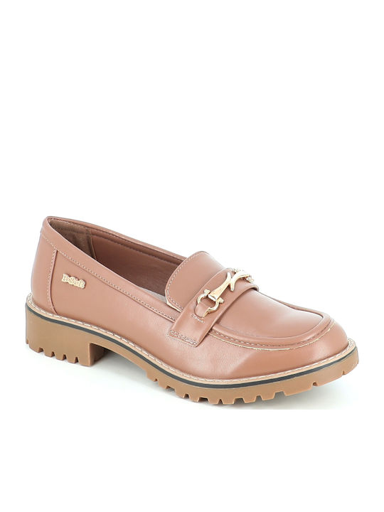 B-Soft Women's Loafers in Beige Color