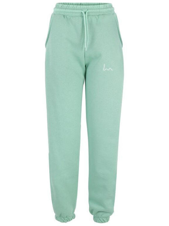 Crep Παντελόνι Φόρμας Fleece Βεραμάν