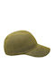 Unisex Kappen Jockey Strohhut Einfarbig Khaki
