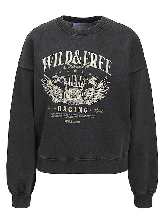 Jack Jones Lang Damen Sweatshirt Gray 12281206 Skroutz Germany