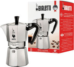Bialetti Moka Express Espresso-Kanne Schwarz Bialetti Moka Express Espresso-Kanne Schwarz